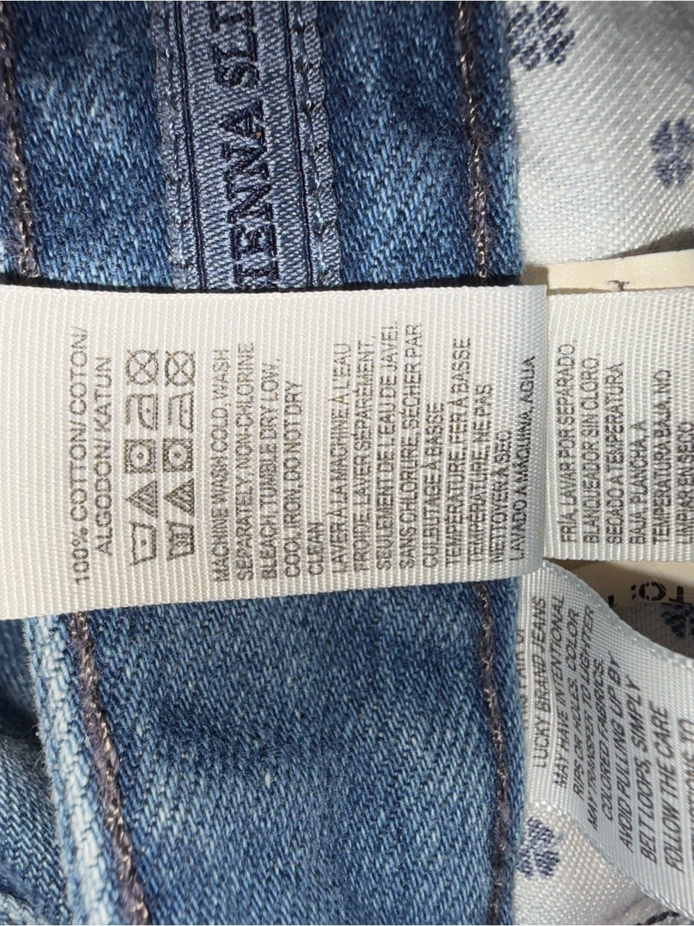 Lucky Brand Sienna Slim Boyfriend Floral Embroidered Distressed Jeans Size 4/27 - Picture 10 of 11